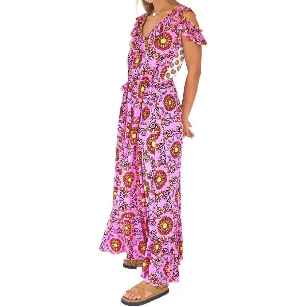 NEW FEATHER & FIND hazel grace dress in fruitful rhythm